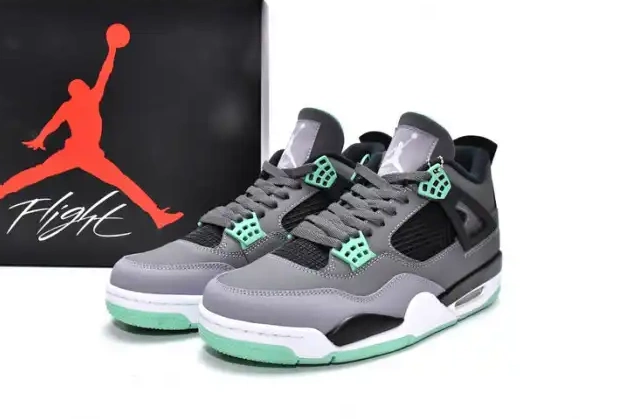Rep 308497-033 Jordan 4 Retro Glow Green Air 0408